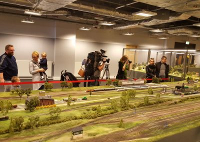 Exhibition of railway model „Makieta City”