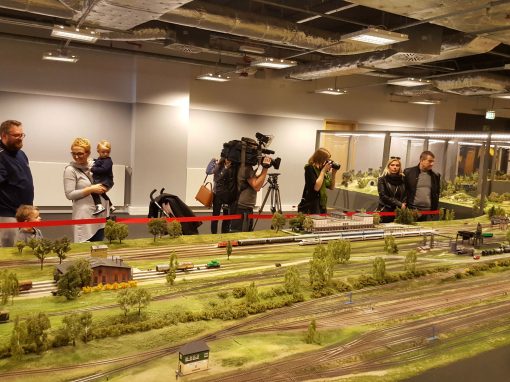 Exhibition of railway model „Makieta City”