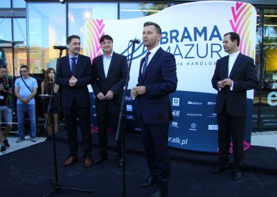 Opening of Brama Mazur shopping mall